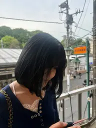 🍒前髪縮毛矯正＋前髪･顔周りカット🍒前髪を整えつつ、ストレートに🌟