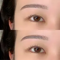 美眉アイブロウスタイリング(WAX+間引き+メイク)+まつ毛パーマ🕊𓈒𓏸︎︎︎︎