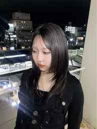 韓国風🇰🇷🤍ハッシュカット➕透明感カラー🫧