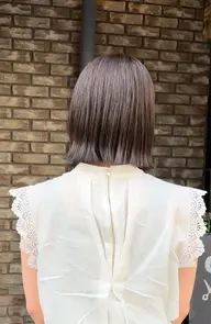 透明感抜群カラー+3stepトリートメント☀️