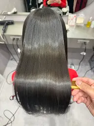 【高品質な透明感のある白髪染めをご提供✨】カット＋髪質改善カラー（白髪にも対応）＋髪質改善トリートメント