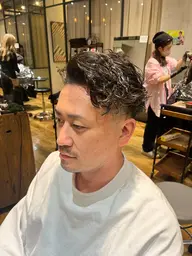 メンズカット＋パーマ
