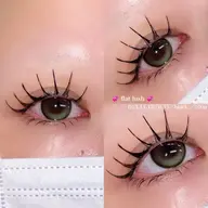 【♡話題！下がりまつ毛さんオススメ♡】 ＆healthy シングルフラットラッシュ100本×まつげパーマ