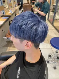 [ダブルカラー、カット] ブリーチ＋ダブルカラー＋2stepトリートメント