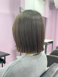 【来店2〜4回目】カット×艶感カラー×内部補修前処理剤