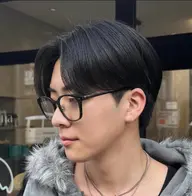 【モデル様限定メニュー】メンズセンターパートカット✨