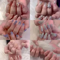 🆙5🈷️末まで限定デザイン💅店内サンプルコース💅パーツ込み