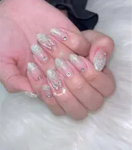 オフ有り ジェルラメグラデーション♥
