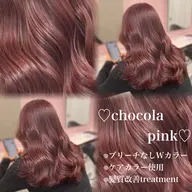 💞インスタからのお客様限定💞【♡ブリーチありorなしWカラー➕オリジナルTr➕炭酸spa♡】暖色も暖色以外も相談◎