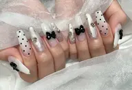 【オフ・ケア込み】Roi定額コース✨️ワンホン・韓国ネイルアート🎀
