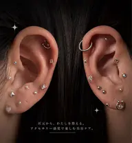 ✨キラキラ耳ツボjewelry+プチドライヘッドスパ✨