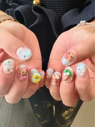 ✨もちこみOK✨10本アートし放題120分コース🎨オフ込/パラジェル/フィルイン