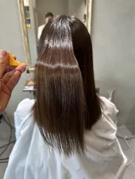 ⭐️縮毛矯正⭐️4時間ほどお時間を見ていただけると嬉しいです🙇‍♀️