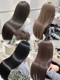 【10月限定🐿⟡.·特別価格】ブリーチ➕オンカラー➕2種の最高級処理剤➕2STEPケラチントリートメント🫧