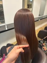 【透明感×艶あなたの魅力を引き出すカラー】カット+カラー+トリートメント