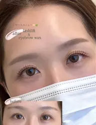 人気No.1【まつげ&眉】まつげパーマ+眉毛ワックス骨格診断+ワックス 🫧