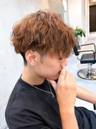 【メンズ人気No.1🔥】似合わせカット+ツイスパor波巻きパーマ‪🌀‬ ￥10000