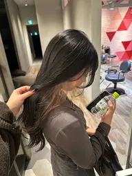 🤍垢抜けイメチェンコース🤍カット+インナーカラー