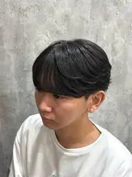 【ご新規様限定】メンズカット＋ニュアンスパーマorカルマパーマ✨#韓国風#コンマバング#カルマヘア#毛流れ#毛流れパーマ