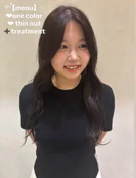 【ミニモ限定‼️】　　　　　　　　　　　調節カット✂️➕ウル艶カラー🎀➕TR