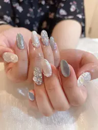 チップ長さ出し、シンプルデザイン
