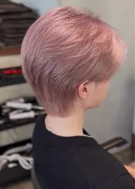 ブリーチ・オンカラー+カット+最新トリートメント