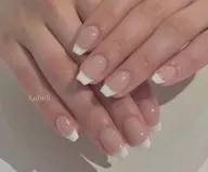 オフありベースあり白フレンチ