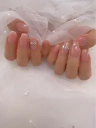 持ち込み4本アートネイル💘 オフ&ケア込み