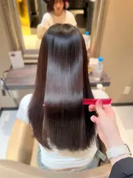 【日月火限定】縮毛矯正✨くせや広がりを抑えて扱いやすい艶髪へ🫧