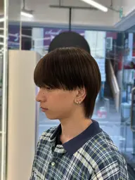 【くせ毛が気になる方!🙋♂️】メンズカット+縮毛矯正💎