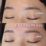 【補足説明ご覧ください/顔出しOKの方】アイブロウWAX+[間引き]+メイク