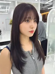 【❤️🔥期間限定❤️🔥】🎀前髪・顔周り‼️ポイント縮毛矯正➕前髪カット➕超音波トリートメント