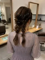 [結婚式.大切な日]のための褒められお呼ばれヘアセット