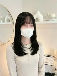 【人気NO.2🍦】似合わせカット➕髪質相談選べるトリートメント❄️艶髪・骨格に合わせたカット❄️