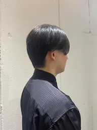 ☄️【minimo限定価格】🪐メンズカット＋ニュアンスパーマ［毛流れ］🧑🏻‍🦱🌀（トリートメント付）
