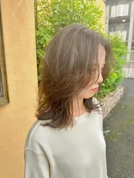 【ダメージレス&外国人風カラー】ダメージレスカラー ＋美髪トリートメント✨