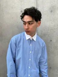 メンズカット+パーマ🧑🦱