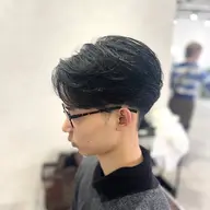 【平日初回限定】 メンズカット+フェザーパーマ