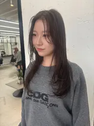 🧴カット+ツヤカラー+補修トリートメント+シャンプーブロー🧴