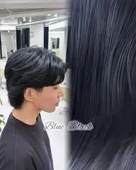 ️🩵【モデル様限定】️🩵透明感ワンカラー➕うる艶トリートメント🧴（シャンプー込み） 透け感/透明感