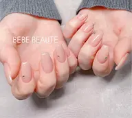 手が綺麗に見える✨シンプルちゅるんカラー★ストーン10個付き