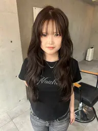 🎀人気No.2˖ ࣪⊹🎀 前髪・顔周りcut ➕ color🥣 ͗ ͗ ➕ treatment🪄