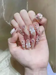 オフ無し🎀スカルプ長さ出し10本🎀180分アートやり放題&つけ放題（*オフ代別途）