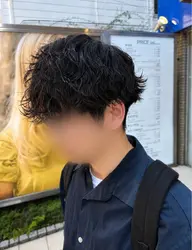 柔らかくおしゃれな雰囲気にしたい方必見👀✨メンズカット＋波巻きパーマ✨
