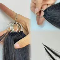 🪶羽エクステ(手編み式)✨モデル募集✨ 胸下まで付け放題 50%オフ