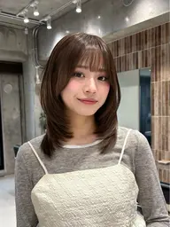 【学生限定】レディースカット✂︎+ワンカラー🌷︎+トリートメント