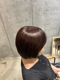 🩶白髪染め&艶カラー💛3stepケラチンtreatment付き