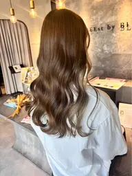 「ブリーチあり」 インナーカラー♡＆全体カラー➕トリートメント