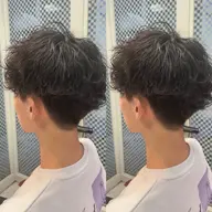 【men's】⭐︎デザインカット＋波巻きパーマ