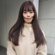 カット+ストレートパーマ(縮毛矯正)+カラー+3stepトリートメント